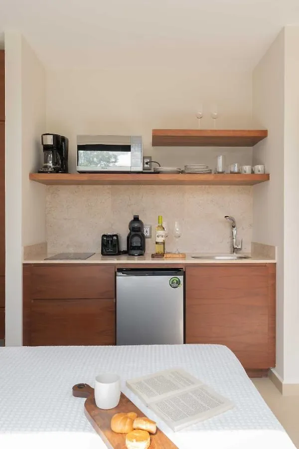 Queen Bed Suite, Infinity Pool & Fast Wifi, Nespresso & Netflix Tulum Pueblo Appartement